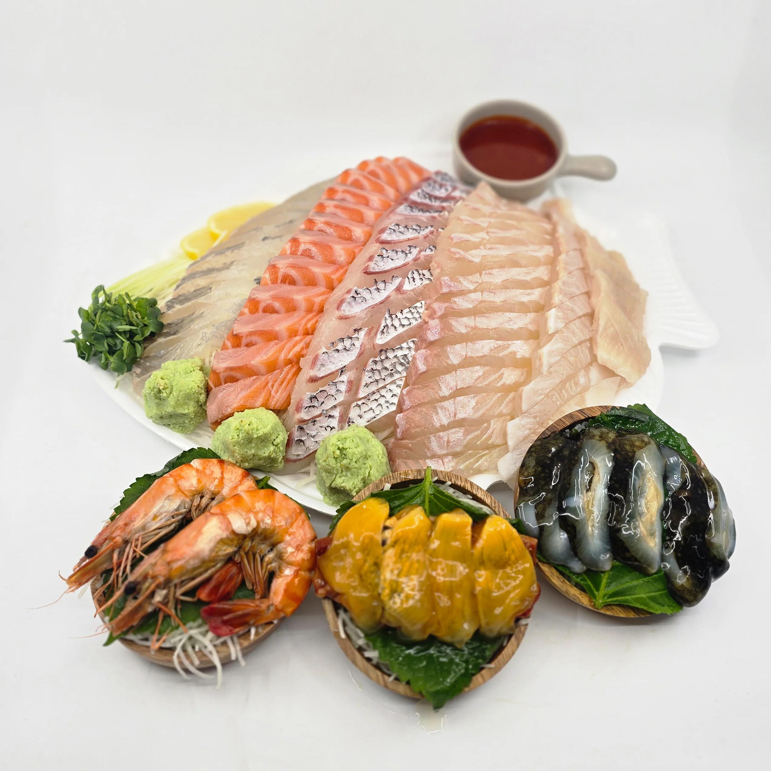 도다리+참돔+광어+연어