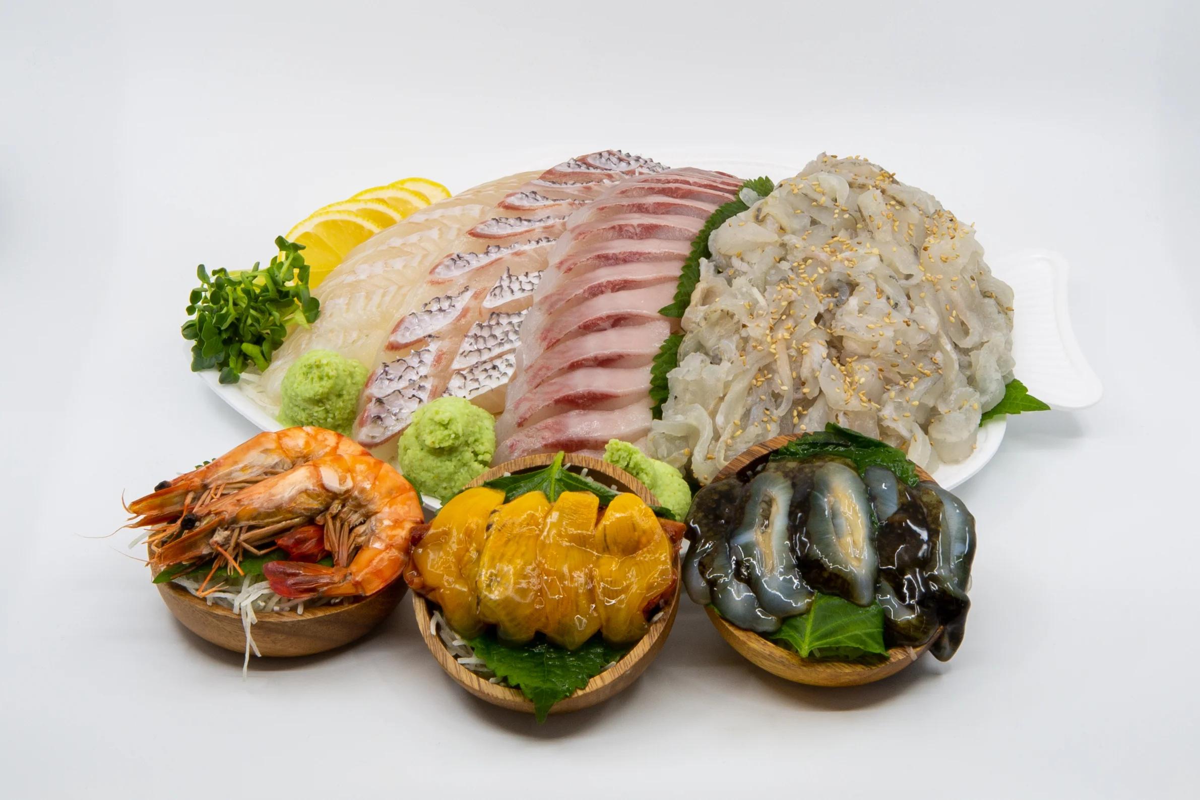 광어+참돔+숭어+도다리세꼬시